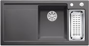 Мойка Бланко AXON II 6 S (чаша справа) керамика клапан-автомат InFino® базальт фото Мойка Blanco AXON II 6 S (чаша справа) керамика клапан-автомат InFino® базальт фото