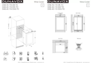 Винный шкаф Dunavox DAB-49.116DW.TO фото 2