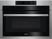 Духовой шкаф с СВЧ CombiQuick AEG KME768080M Духовой шкаф с СВЧ CombiQuick AEG KME768080M фото
