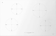 Индукционная варочная панель Fulgor Milano CH 804 ID TS WH Индукционная варочная панель Fulgor Milano CH 804 ID TS WH