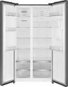 Отдельностоящий холодильник с инвертором и подачей воды Weissgauff WSBS 590 Inverter NoFrost Water Dispenser Grey фото 2