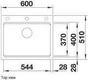 Мойка BLANCO ETAGON 6 Silgranit темная скала фото 4 Мойка BLANCO ETAGON 6 Silgranit темная скала фото 4