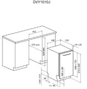 Посудомоечная машина De Dietrich DVY 1010 J фото 3