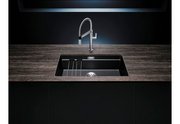Мойка Blanco Etagon 700-U SILGRANIT® PuraDur® алюметаллик клапан-автомат InFino 525169 фото 3