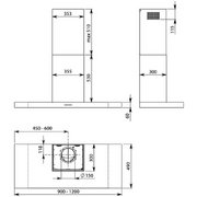 Вытяжка Falmec PLANE BLACK NRS 90 (PLUS) фото 4