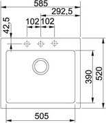 Мойка Франке MRG 610-58 ваниль фото 2 Мойка Franke MRG 610-58 ваниль фото 2