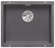Мойка Blanco SUBLINE 500-U SILGRANIT отводная арматура InFino® темная скала Мойка Blanco SUBLINE 500-U SILGRANIT отводная арматура InFino® темная скала