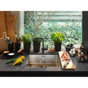 Смеситель Франке Atlas Neo сталь PVD черный матовый фото 2 Смеситель Franke Atlas Neo сталь PVD черный матовый фото 2