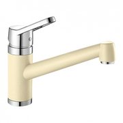 Смеситель Бланко ACTIS Сочетание материалов хром/керамика ваниль фото Смеситель Blanco ACTIS Сочетание материалов хром/керамика ваниль фото