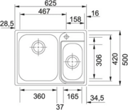 Мойка Franke ZOX 660 фото 3