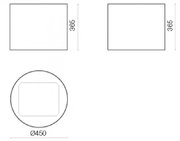Вытяжка Falmec Eolo 45 (450) (с системой E.ion) ECP white фото 2