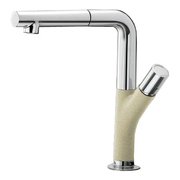 Смеситель Бланко Yovis-S Silgranit песочный фото Смеситель Blanco Yovis-S Silgranit песочный фото