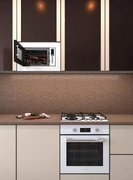 Встраиваемая микроволновая печь KRONA LAUNE 60 WH DOTS K фото 3