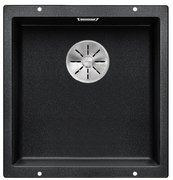 Мойка Бланко SUBLINE 400-U SILGRANIT отводная арматура InFino® антрацит фото Мойка Blanco SUBLINE 400-U SILGRANIT отводная арматура InFino® антрацит фото