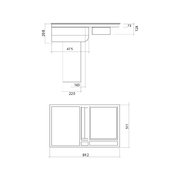 Варочная панель FALMEC Design+ MODULA/M2 (84 х 51) фото 3