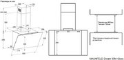 Вытяжка Maunfeld Мечта 50М черное стекло (Dream 50M Glass Black) фото 2