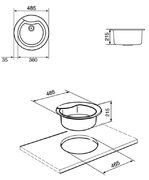 Мойка Смег LSE48RA фото 2 Мойка Smeg LSE48RA фото 2