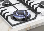 Газовая варочная панель из закаленного стекла Zigmund Shtain M 32.6 W фото 3