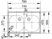 Мойка Franke ETX 620-50 фото 3
