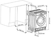 Встраиваемая стиральная машина Vestfrost VF714BI03W фото 4
