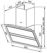 Вытяжка Smeg KCVB9B фото 2