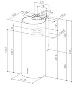 Вытяжка Faber Eclipse EG8 X A37 фото 2