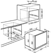Духовой шкаф Smeg SCP112 фото 2