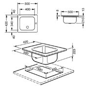 Мойка Smeg VS34-P3 фото 2