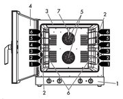 Конвекционная печь Smeg ALFA625HR-2 фото 3