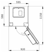 Холодильник Кертинг KNFC 62029 X фото 3 Холодильник Korting KNFC 62029 X фото 3