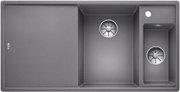 Мойка Бланко AXIA III 6 S чаша справа, доска стекло клапан-автомат InFino® алюметаллик фото Мойка Blanco AXIA III 6 S чаша справа, доска стекло клапан-автомат InFino® алюметаллик фото