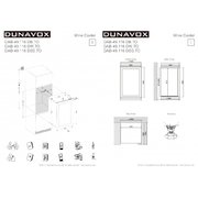 Винный шкаф Dunavox DAB-49.116DB.TO фото 3
