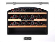 Встраиваемый винный шкаф Lofra ZBRBP24M/R CANTINA 24 PERLA CROMO фото