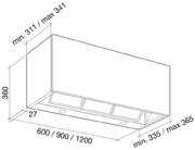 Вытяжка Falmec Integrata 60 ix (600) фото 4