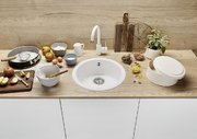 Смеситель Blanco MIDA Silgranit вулканический серый 526965 фото 3