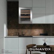 Винный шкаф Dunavox DAV-32.81DSS.TO фото 2