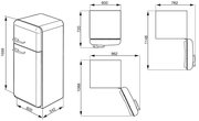 Холодильник Смег FAB30RB1 фото 3 Холодильник Smeg FAB30RB1 фото 3
