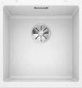 Мойка Blanco SUBLINE 400-U SILGRANIT отводная арматура InFino® белый Мойка Blanco SUBLINE 400-U SILGRANIT отводная арматура InFino® белый