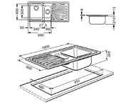 Мойка Смег AP102D фото 2 Мойка Smeg AP102D фото 2