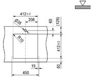 Мойка Franke FEX 210-40 сталь фото 4