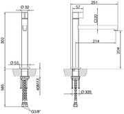 Смеситель Смег ML19-CR фото 2 Смеситель Smeg ML19-CR фото 2