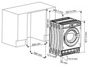 Встраиваемая стиральная машина Schaub Lorenz SLW TB7132 фото 3