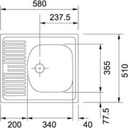 Мойка Франке ETN 611-58 фото 3 Мойка Franke ETN 611-58 фото 3