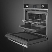 Комбинированный духовой шкаф Smeg SO6102M2N фото 4