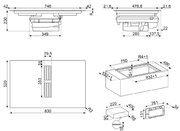 Варочная панель со встроенной вытяжкой Smeg HOBD482D2 фото 2