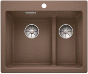 Мойка Бланко PLEON 6 Split SILGRANIT PuraDur мускат фото Мойка Blanco PLEON 6 Split SILGRANIT PuraDur мускат фото