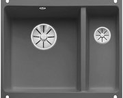 Мойка Бланко SUBLINE 350/150-U керамика отводная арматура InFino® базальт фото Мойка Blanco SUBLINE 350/150-U керамика отводная арматура InFino® базальт фото