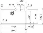 Мойка Франке UBG 610-72 снежно-белый фото 2 Мойка Franke UBG 610-72 снежно-белый фото 2