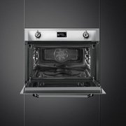 Духовой шкаф комбинированный с микроволновой печью Smeg SF4920MCX1 фото 3