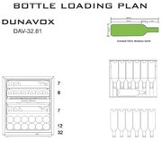 Винный шкаф Dunavox DAV-32.81DB.TO фото 4